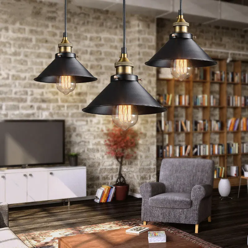 Home Improvement Years - Amerykańska lampa wisząca LED E27 w