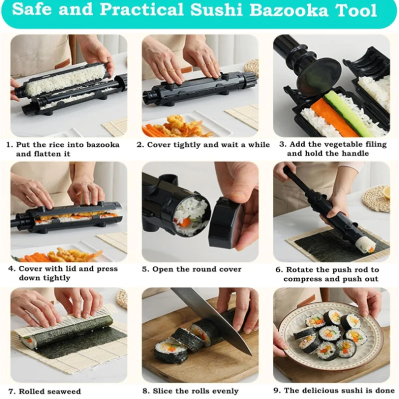 Zestaw do robienia sushi, bamb – Home Improvement Mall recenzja i cena